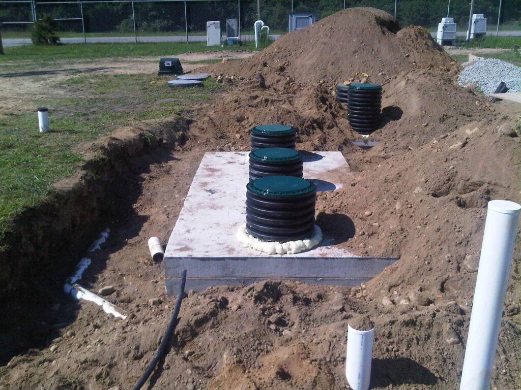 MASSTC Testing Septic Tank Riser