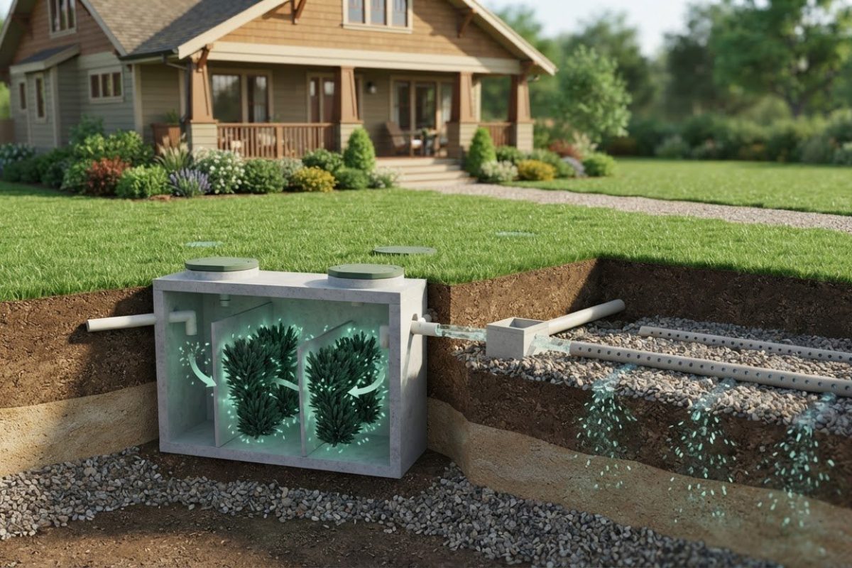 Bio-Brush Media for Septic Tanks: Treatment and Effluent Quality